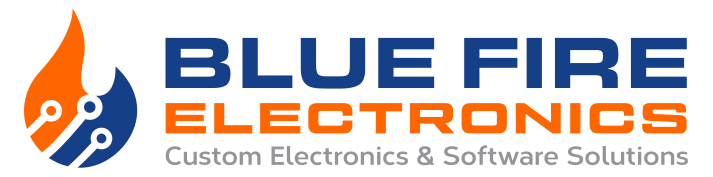 Blue Fire Electronics logo